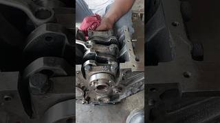 Crankshaft clearance check Automobile Trending Workshop [upl. by Fulcher55]