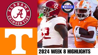 7 Alabama vs 11 Tennessee  Full Game Highlights  2024 College Football Highlights [upl. by Plafker]