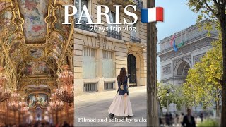 Paris vlog🇫🇷憧れのフランス、パリ旅行🍂観光、ショッピングを存分に楽しむ2日間オペラ、ヴェルサイユ宮殿 [upl. by Hamer]