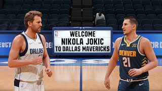 Nikola Jokic RECRUITED by Dirk to Move to Dallas Mavericks [upl. by Stephania]