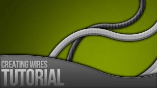 Photoshop Tutorial How to create Wires [upl. by Llacam460]