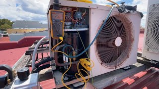 Replacing the compressor on a Temperzone Air Conditioner [upl. by Ardnovahs528]