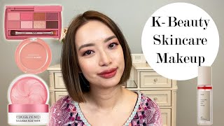 KBeauty Skincare and Makeup Review  Rose Theme [upl. by Onaicram807]