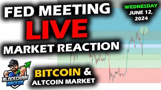 LIVE Market REACTION with Bitcoin Altcoins and Stock Market with Federal Reserve FOMC Rate Decision [upl. by Havener863]