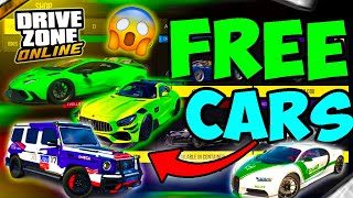 How To Get CARS In Drive Zone Online For FREE 2024 Glitch [upl. by Supen]