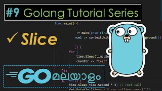 Golang Tutorial Series  Slice  Part 9  Malayalam Programming [upl. by Atiuqal]