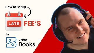 How to setup a latefee in Zoho Books [upl. by Zenia]