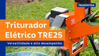 Conheça o triturador elétrico TRE25  Tramontina [upl. by Suanne541]