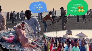 Daman beach🤬 experience and truth😯 sabse sasta beer 🍺 😳😳 The Stranger vlogs [upl. by Blalock54]