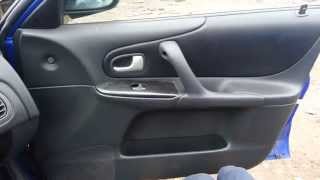 Mazda protege door panel removal [upl. by Aredna365]