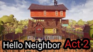 Hello Neighbor act 2 Speedrun 50s 2024 [upl. by Siulesoj]