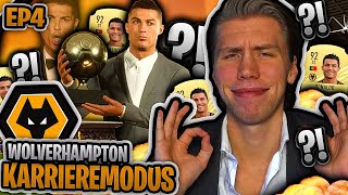 RONALDO vinner GULLBALLEN og gidder derfor ikke å score mer 👀🏆 Wolverhampton Karrieremodus 4 [upl. by Inavihs]