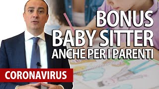 Bonus Baby Sitter anche per pagare i parenti  Dott Paolo Florio [upl. by Balliett]