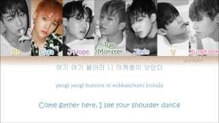 BTS Bangtan Boys 방탄소년단  Fun Boys Color Coded HanRomEng Lyrics [upl. by Daenis]