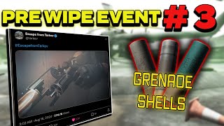 Explosive Shotgun Shells  Pre Wipe Event 3  Tarkov News amp Updates [upl. by Lenhart]