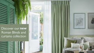 Discover the new collection of curtains and Roman blinds [upl. by Riley574]