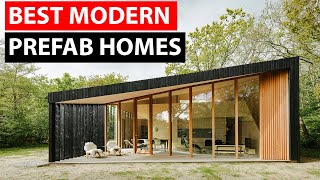 10 Most Incredible Modern Prefab Modular Homes [upl. by Llerrem]