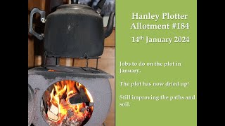 Jobs on the allotment in January Hanley Plotter Allotment 184 [upl. by Mosier]