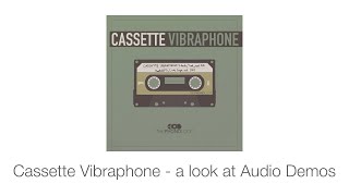 TPL  Cassette Vibraphone  a look at Audio Demos [upl. by Annekahs]