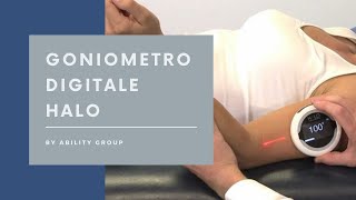 Goniometro e Inclinometro Digitale Halo Medical Device  Ability Group [upl. by Nary]