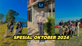 FREE 50 PRESET LIGHTROOM  SPESIAL OKTOBER 2024  LIGHTROOM TUTORIAL [upl. by Etteuqaj194]