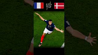 France vs Denmark  World Cup 😍🔥 shorts [upl. by Eilloh]