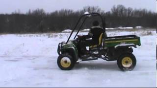 2010 JOHN DEERE 620i Gator 4x4 [upl. by Yeltnarb]