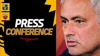 🟨🟥 LIVE  La conferenza stampa di José Mourinho alla vigilia di SassuoloRoma [upl. by Ahsilla371]