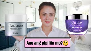 Olay Regenerist Retinol 24 vs Neutrogena Rapid Wrinkle Repair Ano ang bagay sa skin type mo🤔 [upl. by Yokum]