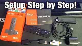 Fire TV Stick 4K How to Setup Step by Step  Tips [upl. by Everara598]