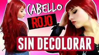 Cabello rojo SIN DECOLORAR en casa  Review Majicontrast LOréal Rojo Magenta  Hi Color Highlights [upl. by Swamy]