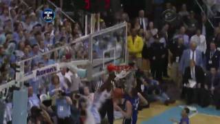 Dexter Strickland Posterizes Miles Plumlee [upl. by Naraj]