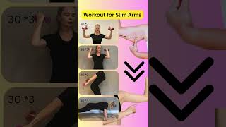 workout for slim arms shorts slimarms armsworkout armsexercises armsfat armworkout armfatloss [upl. by Wakeen]