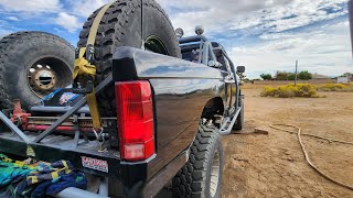 Ford f250 prerunner build pt 29 WHOOPS Testing [upl. by Flavian]