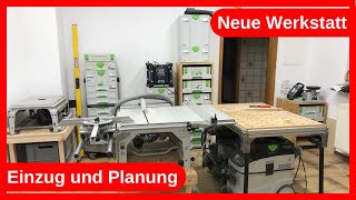 Neue Werkstatt  Einzug der Maschinen und weitere Planung  Trockenbau drywall DIY life hacks [upl. by Noonan]