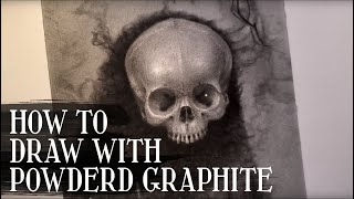 How I Draw With Powdered Graphite [upl. by Norraa]