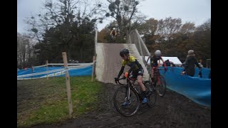 Belgian Championship Cyclocross Veldrijden 2022 U15 Flémalle Abel [upl. by Sherourd]