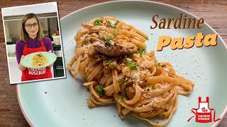 Quick and Easy Sardine Pasta Recipe  S3 [upl. by Oal870]