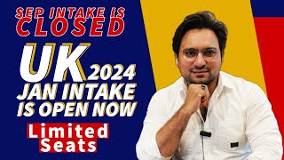 Jan Intake 2024 UK is Fully Open Now  Limited Seats  Limited Time  Studify Group [upl. by Yreved199]