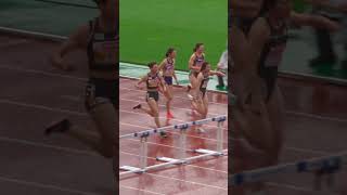 【陸上・日本選手権】女子100mハードル日本記録保持者・福部真子が2年ぶりの優勝で初のオリンピックへ [upl. by Ulysses538]