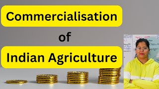 Commercialization of Agriculture in British India  Indian Economy  UPSC Economics Optional Deepti [upl. by Aibos]