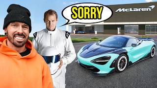 EX STIG CRASHED MY MCLAREN THAT I JUST REBUILT [upl. by Milt]