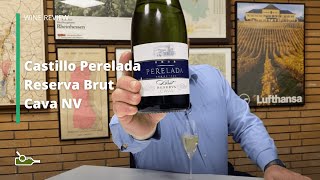 Wine Review Castillo Perelada Reserva Brut Cava NV [upl. by Llertnac]