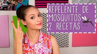 Como hacer Repelente de Mosquitos Casero  2 Recetas Naturales  DIY ♥  Catwalk [upl. by Okihcas]