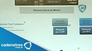 Sitio web ofrece datos confidenciales de mexicanos de forma gratuita [upl. by Atirahc528]