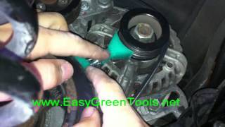 smart fortwo belt replacement  tutorial  Easy Green Tools [upl. by Ayifa]