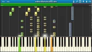 Rage Against The Machine  Killing In The Name Tutorial  Synthesia [upl. by Norda]