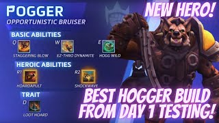 THE BEST HOGGER BUILD FROM DAY 1 PTR TESTING [upl. by Eibbor]