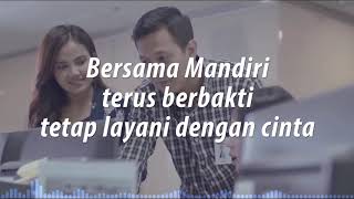 Lirik Theme Jingle Lagu Bank Mandiri 2018 [upl. by Osbert844]