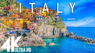 FLYING OVER YTALY 4K UHD   Relaxing Music Along With Beautiful Nature Videos 4K Video Ultra HD [upl. by Stelu456]